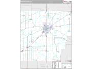 Hancock County, OH <br /> Wall Map <br /> Premium Style 2024 Map