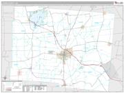 Logan County, OH <br /> Wall Map <br /> Premium Style 2024 Map