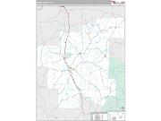 Noble County, OH <br /> Wall Map <br /> Premium Style 2024 Map