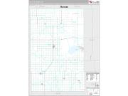 Alfalfa County, OK <br /> Wall Map <br /> Premium Style 2024 Map
