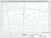 Beaver County, OK <br /> Wall Map <br /> Premium Style 2024 Map