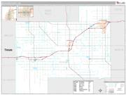 Beckham County, OK <br /> Wall Map <br /> Premium Style 2024 Map
