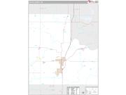 Logan County, OK <br /> Wall Map <br /> Premium Style 2024 Map