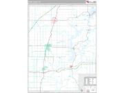 Mayes County, OK <br /> Wall Map <br /> Premium Style 2024 Map