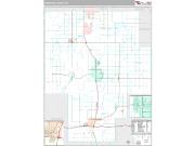 Okmulgee County, OK <br /> Wall Map <br /> Premium Style 2024 Map