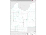 Roger Mills County, OK <br /> Wall Map <br /> Premium Style 2024 Map