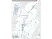 Blair County, PA <br /> Wall Map <br /> Premium Style 2024 Map