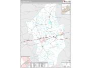 Columbia County, PA <br /> Wall Map <br /> Premium Style 2024 Map