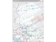 Dauphin County, PA <br /> Wall Map <br /> Premium Style 2024 Map