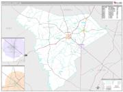 Allendale County, SC <br /> Wall Map <br /> Premium Style 2024 Map