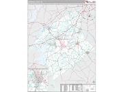 Anderson County, SC <br /> Wall Map <br /> Premium Style 2024 Map