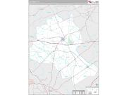Lee County, SC <br /> Wall Map <br /> Premium Style 2024 Map