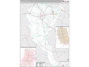 Marion County, SC <br /> Wall Map <br /> Premium Style 2024 Map