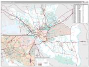 Richland County, SC <br /> Wall Map <br /> Premium Style 2024 Map
