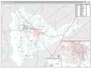 Sumter County, SC <br /> Wall Map <br /> Premium Style 2024 Map