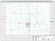 Brookings County, SD <br /> Wall Map <br /> Premium Style 2024 Map