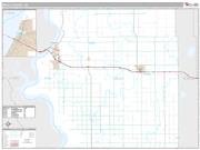 Brule County, SD <br /> Wall Map <br /> Premium Style 2024 Map