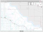 Gregory County, SD <br /> Wall Map <br /> Premium Style 2024 Map