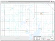 Hamlin County, SD <br /> Wall Map <br /> Premium Style 2024 Map