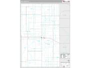 Hand County, SD <br /> Wall Map <br /> Premium Style 2024 Map