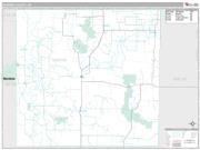 Harding County, SD <br /> Wall Map <br /> Premium Style 2024 Map