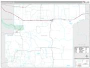 Jackson County, SD <br /> Wall Map <br /> Premium Style 2024 Map