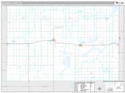 Kingsbury County, SD <br /> Wall Map <br /> Premium Style 2024 Map