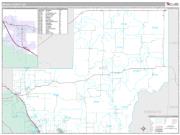 Meade County, SD <br /> Wall Map <br /> Premium Style 2024 Map