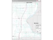 Roberts County, SD <br /> Wall Map <br /> Premium Style 2024 Map