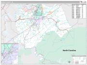 Blount County, TN <br /> Wall Map <br /> Premium Style 2024 Map