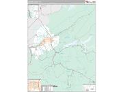 Carter County, TN <br /> Wall Map <br /> Premium Style 2024 Map