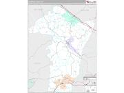 Cheatham County, TN <br /> Wall Map <br /> Premium Style 2024 Map