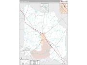 Coffee County, TN <br /> Wall Map <br /> Premium Style 2024 Map
