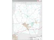 Dickson County, TN <br /> Wall Map <br /> Premium Style 2024 Map