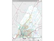 Hamilton County, TN <br /> Wall Map <br /> Premium Style 2024 Map