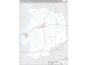 Humphreys County, TN <br /> Wall Map <br /> Premium Style 2024 Map