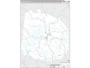 Jackson County, TN <br /> Wall Map <br /> Premium Style 2024 Map