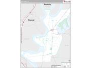 Lake County, TN <br /> Wall Map <br /> Premium Style 2024 Map