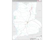 Perry County, TN <br /> Wall Map <br /> Premium Style 2024 Map