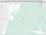 Polk County, TN <br /> Wall Map <br /> Premium Style 2024 Map