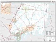 Sumner County, TN <br /> Wall Map <br /> Premium Style 2024 Map