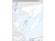 Aransas County, TX <br /> Wall Map <br /> Premium Style 2024 Map