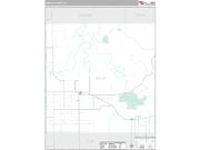 Briscoe County, TX <br /> Wall Map <br /> Premium Style 2024 Map