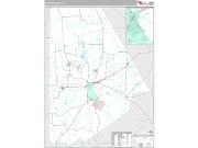 Brown County, TX <br /> Wall Map <br /> Premium Style 2024 Map