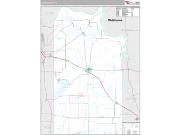 Clay County, TX <br /> Wall Map <br /> Premium Style 2024 Map