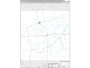 Fisher County, TX <br /> Wall Map <br /> Premium Style 2024 Map