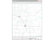 Floyd County, TX <br /> Wall Map <br /> Premium Style 2024 Map