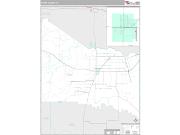 Foard County, TX <br /> Wall Map <br /> Premium Style 2024 Map