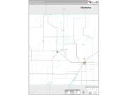 Hansford County, TX <br /> Wall Map <br /> Premium Style 2024 Map