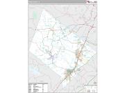 Hays County, TX <br /> Wall Map <br /> Premium Style 2024 Map